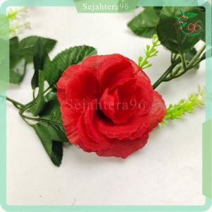 Bunga Rambat Juntai Garlan Rose X10 - Bunga Rose X10 Artificial Plastik untuk Dekorasi Rumah Cafe Dekorasi Wedding dan Dekorasi Kamar atau Pelaminan Import Premium Artificial Berkualitas