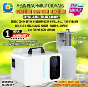 ALLEGRA MESIN ELECTRIC SCENTING MESIN DIFFUSER PENGHARUM RUANG OTOMATIS EXTRA BESAR
