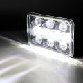 【Headlight】2pcs 4X6inch LED Headlights High Low Beam Car Truck Rectangular Headlamp for H4651 H4652 H4656 H4666 H6545 4x 6inch Sealed Beam Headlights. 