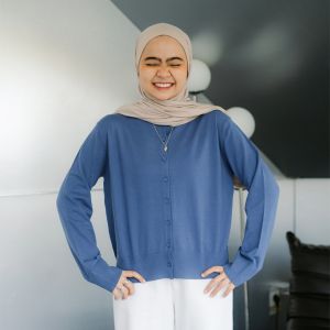 Yeppuoutfit x Maryamnurul - Yujin Cardigan | Basic Kardigan Lucu Korean Style Berbahan Knit Premium