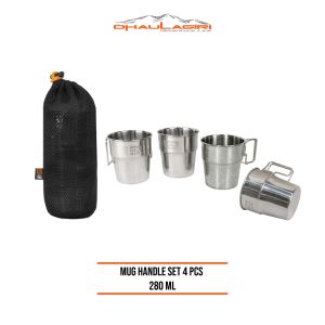 Dhaulagiri Mug Handle Set 4 pcs 280 ml