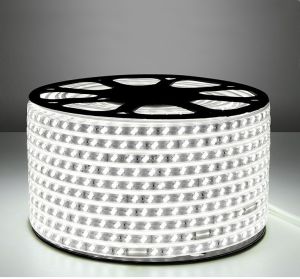 1M 2M 3M 4M 5M 6M 7M 8M 9M 10M White 240V Waterproof Double Row Super Bright LED Strip White Color