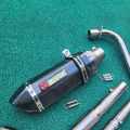Akraphovic fullsystem for Sigma 250 51mm stainless elbow. 