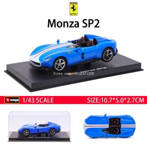 2026 Bburago 1:43 Ferrari AFERRARE FXXK SF90 SP3 SP2 SP1 Alloy Luxury Vehicle Diecast Pull Back Cars Model Toy Collection Gift