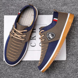 Sepatu Pria Dewasa Terbaru 2026 Moca Sneakers Kanvas 38-43