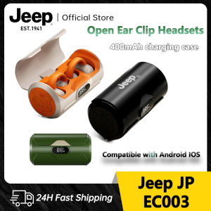 Jeep JPS ec002 Khuyên tai tai nghe Bluetooth Tai nghe gắn tai không dây mở tai Tai nghe bluetooth không dây Tai nghe bluetooth clip trên earbuds Earbud & trong tai nghe đeo tai thể thao không dây Tai nghe nhét Bluetooth 5.3 Clip-on tai nghe 20 giờ Th