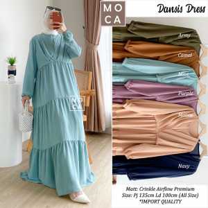 GAMIS DRESS DANSIS LD 100 BY MOCA