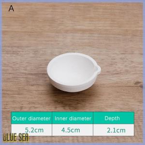 bluesea High Temperature Quartz Silica Melting Crucible Dish Bowl Pot Casting Metal Jewelry Casting Container
