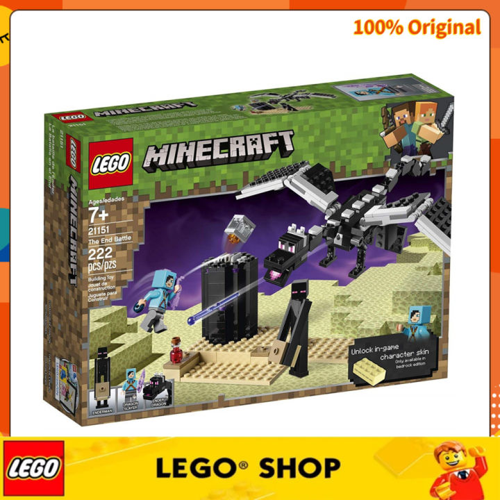 Lego 21151 minecraft the end battle sale