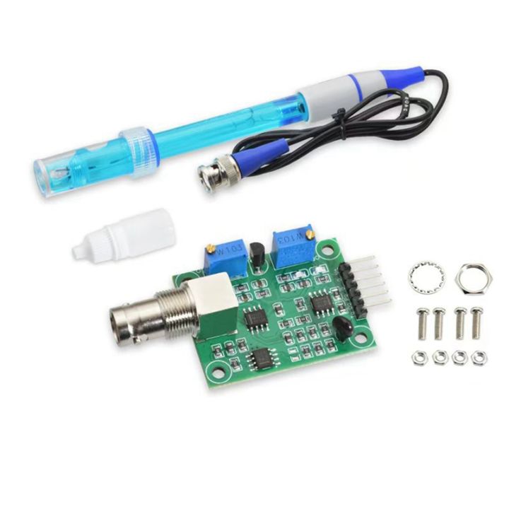 PH4502C PH Value Detection Sensor Module Kit Detection Regulator Soil ...