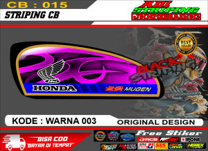 STRIPING CB 100 LAMA VARIASI 015