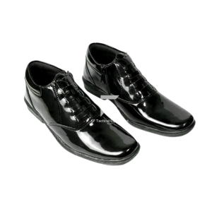 SF Tactical Sepatu Dinas Harian Sepatu PDH Sepatu Dinas Tanpa Tali Mengkilap Sepatu Lak