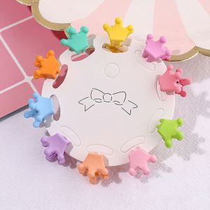Set 10 kẹp tóc mini hoạt hình nhiều mẫu xinh cho bé gái  CINDY