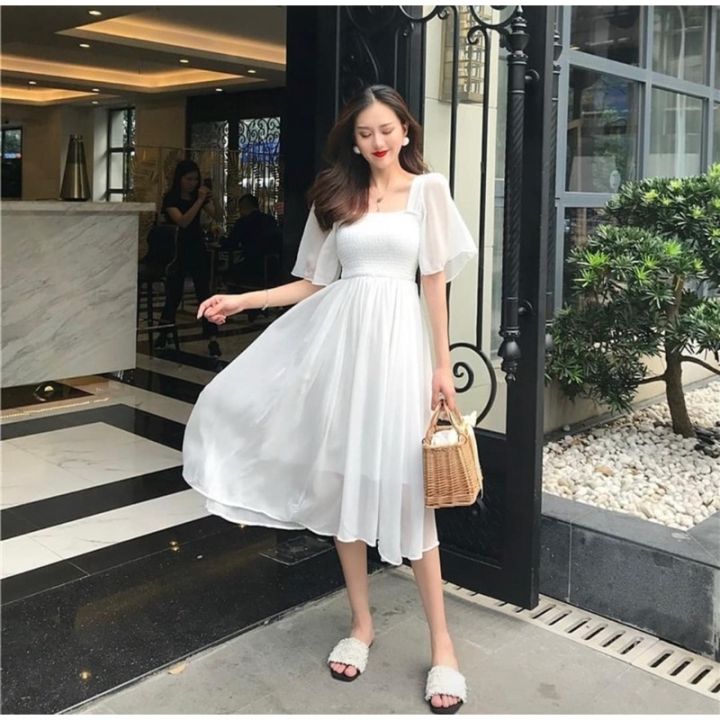 KOREAN FLOWY DRESS 1.0 main image 0