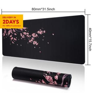 (HD1)Large Mouse Pad Table Mat Nonslip Rubber Base Washable Mousepad For Work Gaming Office