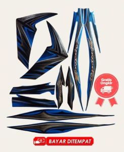 STICKER STRIPING MOTOR YAMAHA JUPITER Z 2011 ROBOT STANDAR FULL SET