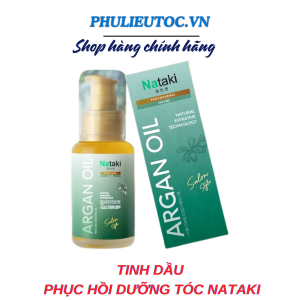[NATAKI] Tinh dầu phục hồi tinh dầu phủ bóng tinh dầu dưỡng tóc mềm mượt 50ml
