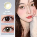 【0.00~-6.00 Power】 Magister Contact Lenses with Power 14.0MM OMG 1Pair Contact Lens Sparkle Look Without Ring 6 Months. 