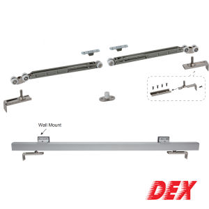Dex 2m Track DT061T Sliding door system- Dextrous Enterprise Sdn Bhd (with two sided soft closing)