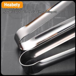 【2-3 days delivery】 Barbecue Clip Grill Tongs 304 Stainless Steel Meat Food Clip Cooking Utensils BBQ Baking Kitchen Accessories Camping Supplies