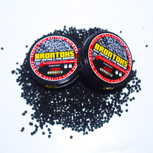 BERRITZ Pelet Brontoks Makanan Ikan Channa Booster Cabung/Bunga dan Batik Channa Maru Yellow dan Red