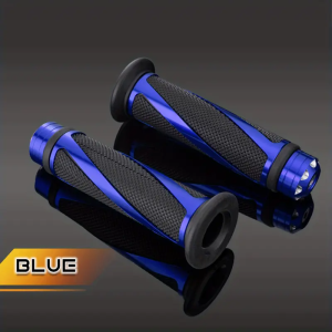 Aluminum Alloy High-Quality Motorcycle Handlebar Grips for Honda/Yamaha/Suzuki/Kawasaki - Anti-Slip Comfort Fit
