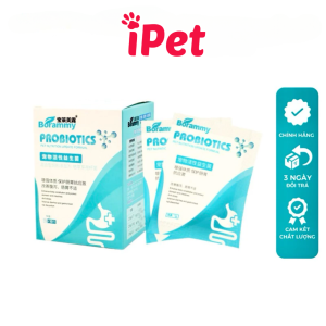Men Vi Sinh Cho Chó Mèo Borammy Probiotic Hỗ Trợ Tiêu Hoá - iPet Shop