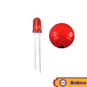 1000Pcs 5mm Diffused Color Red/Blue/Yellow Color Lens Led Warna Led F5 Super Bright