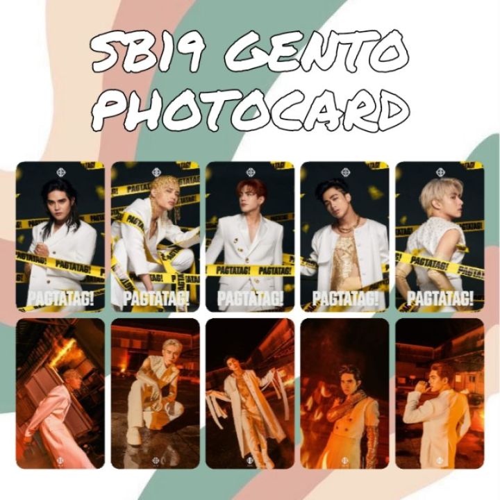 SB19 GENTO x PAGTATAG UNOFFICIAL PHOTOCARD SET | Lazada PH