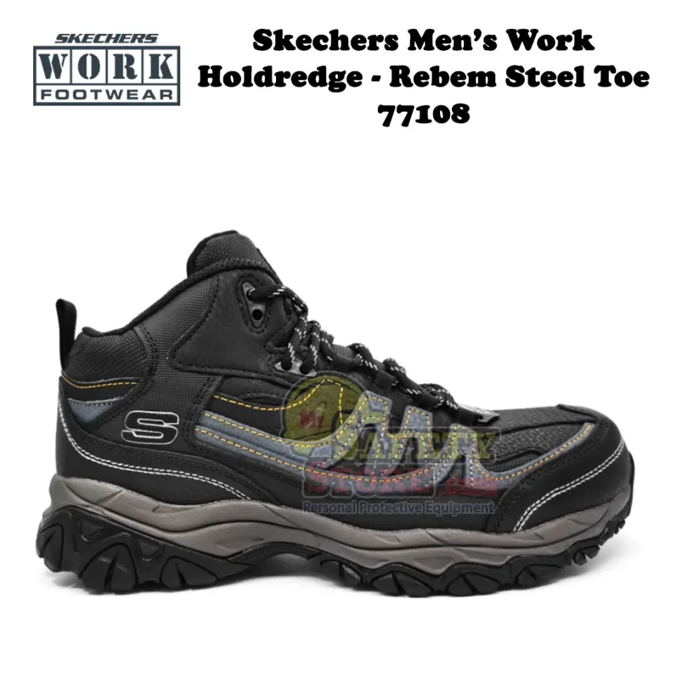 Skechers work holdredge steel hotsell toe sneaker