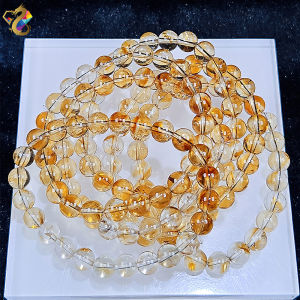 Collectors Grade Gradient Whiskey Citrine Bracelet