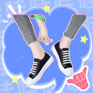 KDAShop ต๊าชไม่ไหววว จึ้งจนใจเจ็บ รองเท้าผ้าใบสุดคูล ดีไซน์เรียบง่าย ให้ความควาสสิค เหมาะกับทุกลุคทุกสไตล์