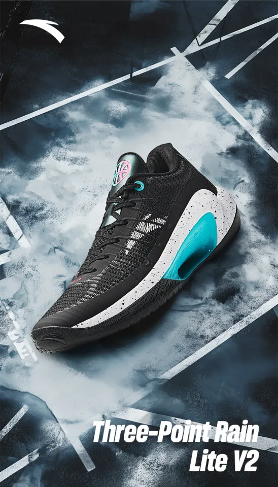 ANTA Men Three Point Rain LITE V2 Basketball Shoes Shock