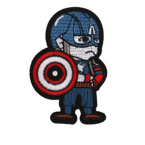 UYDG Marvel Anime Characters Iron On Cloth Sticker Clothes Decoration Clothes Embroidery Sewing Sewing Fabric Badges Appliques Patches