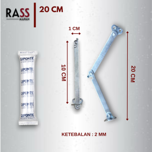 1 PASANG Engsel Sikutan Engsel Wayang Jendela Meja