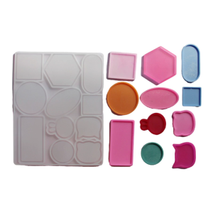 แม่พิมพ์ถาดของเล่นขนาดกะทัดรัดรูปทรงต่างๆแม่พิมพ์เรซินง่ายต่อการจัดเก็บสำหรับงานหัตถกรรมถาดขนาดเล็กที่ไม่เหมือนใครและชิ้นงานแนวศิลปะ