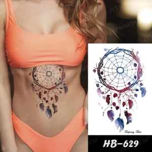Tato Temporer Tattoo Tatto Temporary Tahan Air Sementara Anti Air Seri HB-629