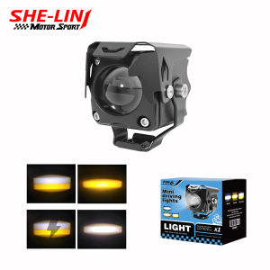 3 inch Driving Light Dual Color LED MDL MIni Driving Light Waterproof Fog Light Spotlight Original