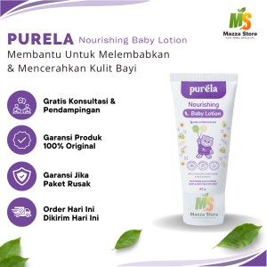 𝐏𝐔𝐑𝐄𝐋𝐀 Nourishing Baby Lotion Membantu Untuk Melembabkan Dan Mencerahkan Kulit Bayi