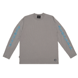 Stoned WBB25 : Letter L/S Tee Grey