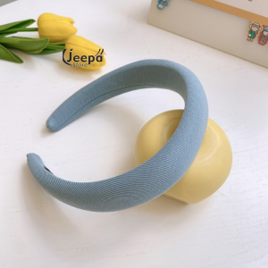 Bando Kain Wanita Korean Headband Model Lucu Berwarna Empuk Tebal Aksesoris Rambut Fashion Trendy