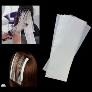 50PCS Highlight Paper Hair Dyeing Tools Hair Coloring Meche Sheets Reusable Hair Color Foil and Hair Coloring Tool