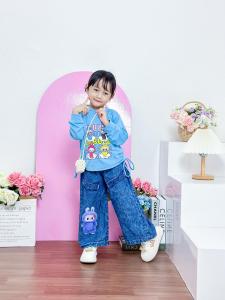 Stelan Baju Dan Celana Anak perempuan Usia 3 Sampai 8 Tahun
