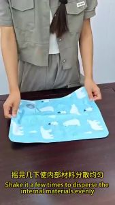 Pet Cooling Pad Mat For Dog Cat Breathable Washable For Small Medium Large Pets