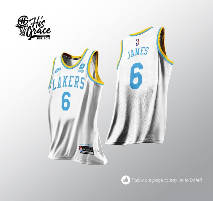 Lakers jersey clearance 2018 white