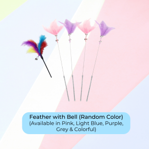 Cat Toy Pet Toy for Playful Fun Training & Interactive / Mainan Kucing Murah