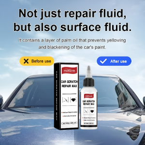 Car scratch repair fluid Paint care fluid Car paint scratch remover Decontamination and polishing fluid