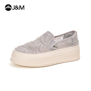 Joy&Mario Womens loafers Flats Mesh Lace-up Walking Shoes Ladies