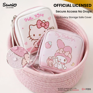Sanrio Hello Kitty Napkin Storage Bag with Compartment Portable Mini Organizer LFB445
