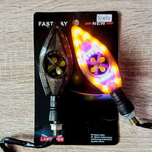 Lampu Sen Running LED 2mode Running model Kipas Universal Semua Motor